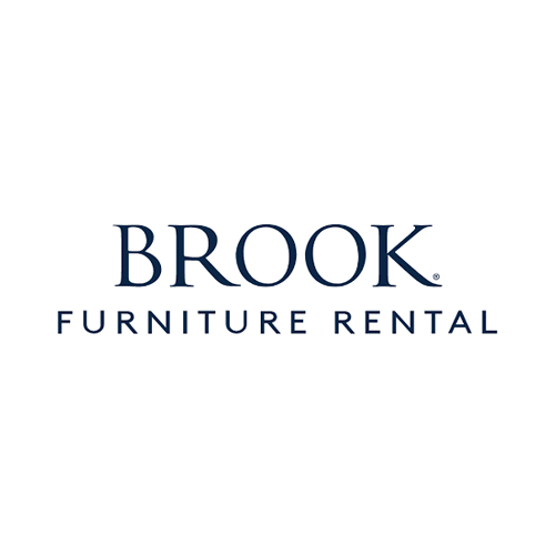 brook furniture rental logo white