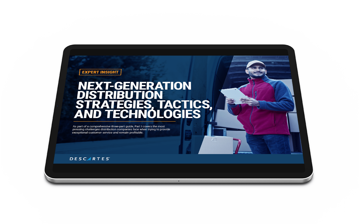 Distribution eBook Cover on tablet