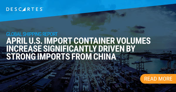 may 2023 strong imports from china