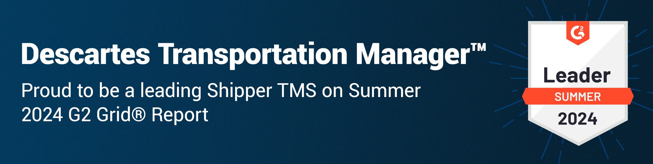 Shipper TMS G2 Accolades