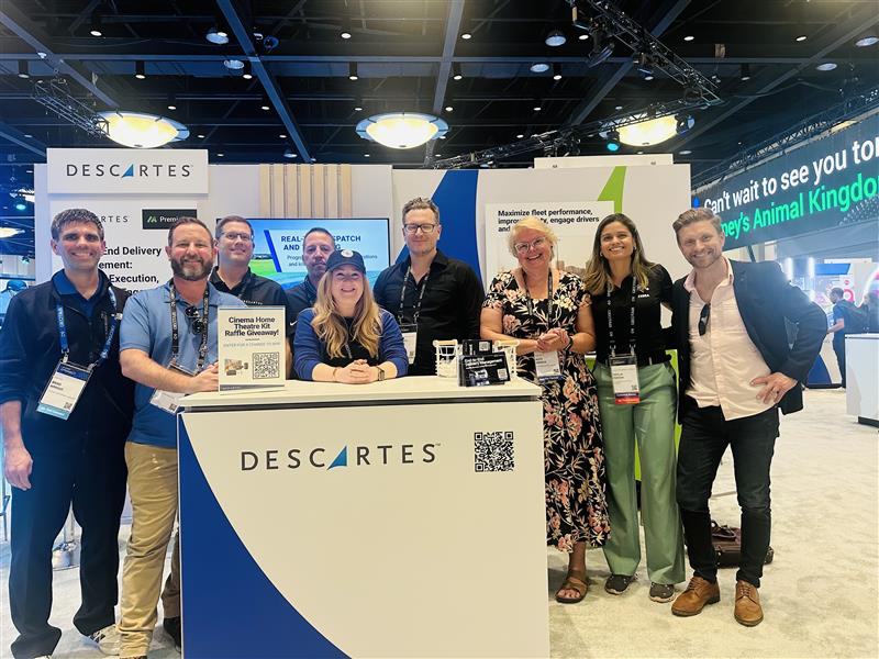 Descartes team at Geotab Connect 2025