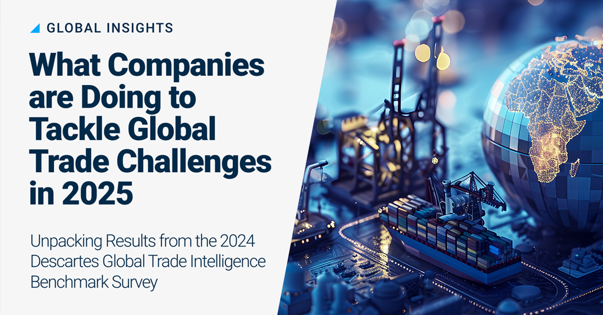 Global Trade Challenges Graphic