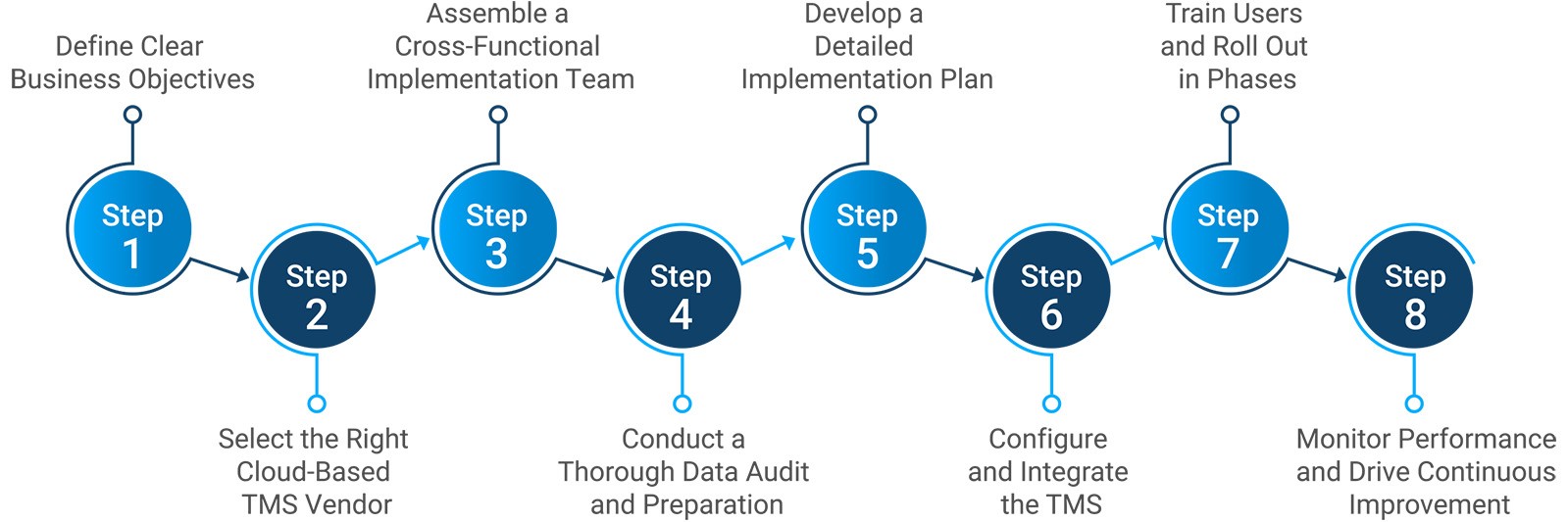 TMS implementation process